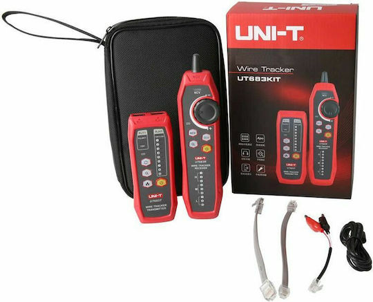 Uni-T UT683KIT Kabeltester Netzwerk RJ11 / RJ45