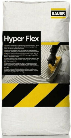 Bauer Hyper Flex Adeziv Marmură & Granit Alb 25kg