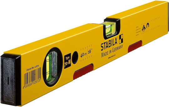 Stabila 2872 Spirit Level Aluminum Magnetic 40cm with 2 Eyes