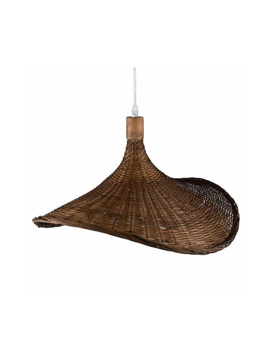 GloboStar Cuba Brown Ceiling Light Boho with E27 Socket 53x30cm