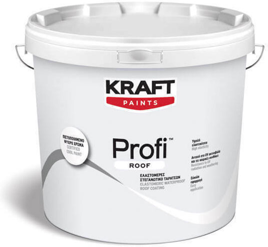 Kraft Profi Roof Elastomer Acryl Epoxy Sealing 9Es Weiß