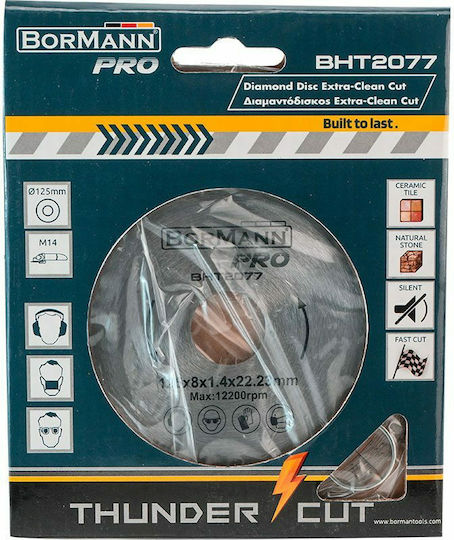 Bormann Pro BHT2077 Schneidscheibe Baumaterialien 125mm