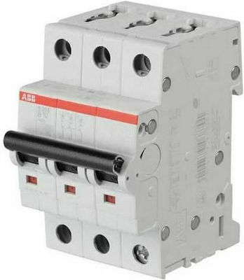 Abb S203-K20 3-Poles Automatic Circuit Breaker 20A 6kA Καμπύλη K 24846