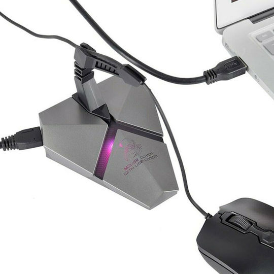 Mouse Bungee USB Hub Gray