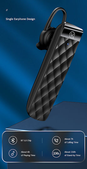 Usams BT01 In-ear Bluetooth Handsfree Cască Alb