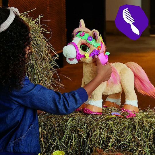 Hasbro Λούτρινο Furreal Cinnamon - My Stylin Pony με Ήχο για 4+ Ετών
