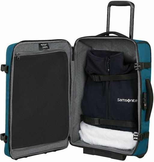 Samsonite Roader Duffle Geantă de voiaj 39.5lt Albastru cu roți Textil L35xW23xH55cm