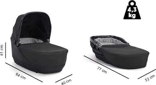 Baby Jogger Port Bebe City Sights Rich Black