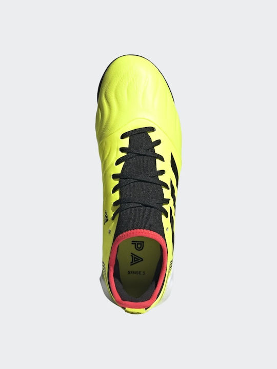 adidas Copa Sense.3 Ποδοσφαιρικά Παπούτσια με Σχάρα TF Team Solar Yellow / Core Black / Solar Red