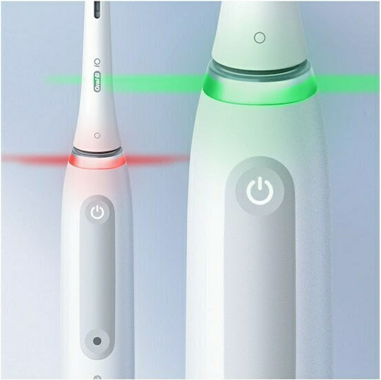 Oral-B iO Series 4 Electric Toothbrush with Timer, Pressure Sensor, and Travel Case White
