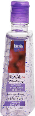 InterMed Reval Hand Gel Desinfektionsmittel Gel für Hände 100ml Blackberry