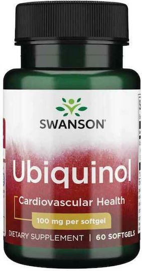 Swanson Ubiquinol 100mg 60 softgels
