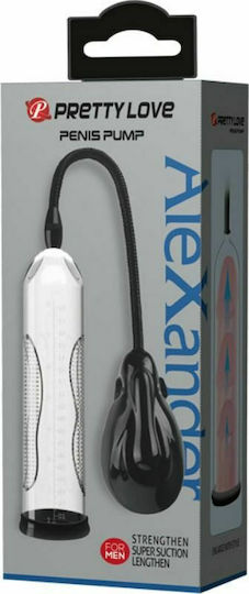Pretty Love Alexander Automatic Penis Pump Τρόμπα Πέους Διάφανη