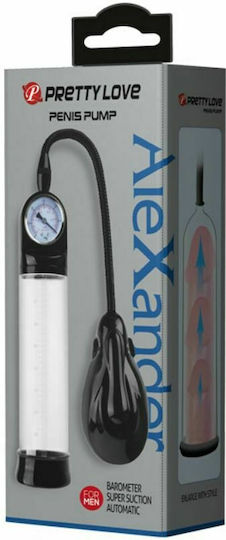 Pretty Love Alexander Penis Pump Τρόμπα Πέους Διάφανη