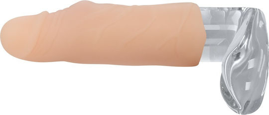 Nature Skin Penis Sleeve Προέκταση Πέους Flesh 15.5cm