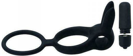 Toyz4lovers Vibration Ring Schwanz & Hoden Black