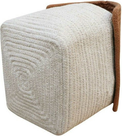 Lorena Canals Kinder Aufbewahrungskorb aus Stoff House Beige 22x22x34cm 1Stück