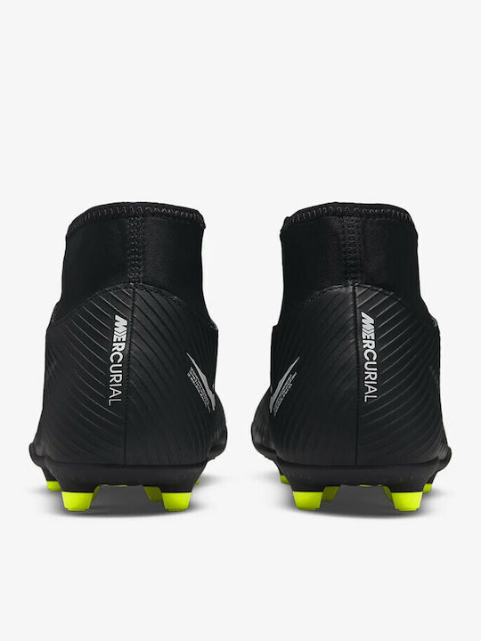 Nike Mercurial Superfly 9 Club Football Shoes with Cleats Black / Dark Smoke Grey / Summit White / Volt