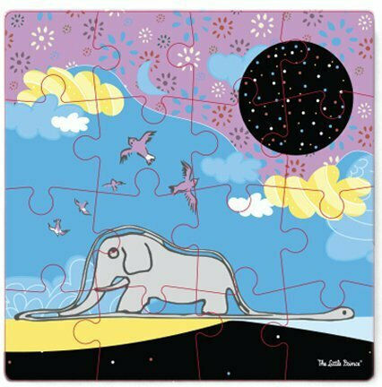 Kids Puzzle Little Prince The Elephant for 3+ years+ Years 16pcs Le Petit Prince