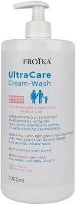 Froika Ultracare Cream Wash Liquid for the Body Suitable for Atopic Skin 250ml