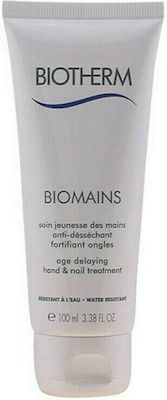 Biotherm Biomains Age Delaying & Nail Treat Moisturizing Hand & Nail Cream 100ml