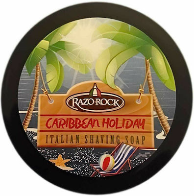 RazoRock Caribbean Holiday Italian Seife Rasieren 125ml