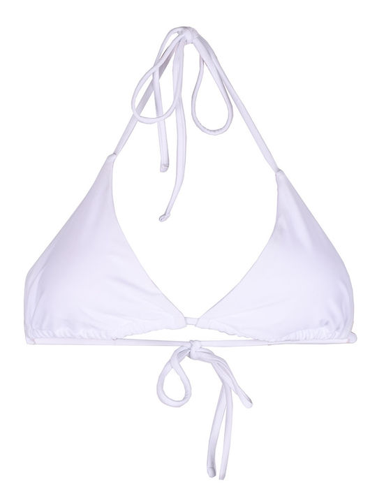 Triangle bikini set white White