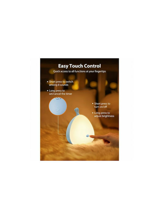 Vava Nursery Night Light LED Battery Blue
