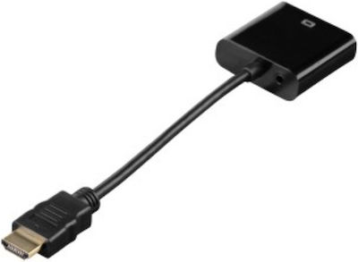HAMA Convertor HDMI masculin în 3.5mm / VGA feminin (00054569)