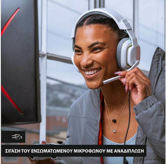 Astro A10 Gen. 2 Over Ear Gaming Headset with Connection 3.5mm White