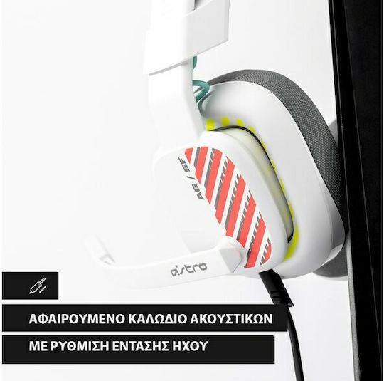 Astro A10 Gen. 2 Over Ear Gaming Headset with Connection 3.5mm White