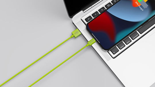 Riversong Lotus 08 USB-A to Lightning Cable Green 1.2m (CL71G)