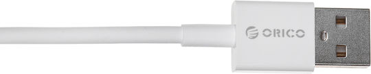 Orico USB-A zu Lightning-Kabel 18W Weiß 1m (AL01-10-WH-BP)