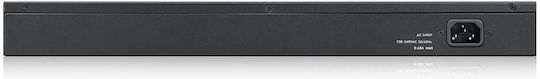 Zyxel GS1900-48HP v2 Managed L2 PoE+ Switch με 48 Θύρες Gigabit (1Gbps) Ethernet και 2 SFP Θύρες