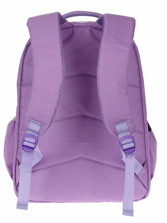 Lyc Sac School Backpack Elementary Pink with Water Bottle Holder
