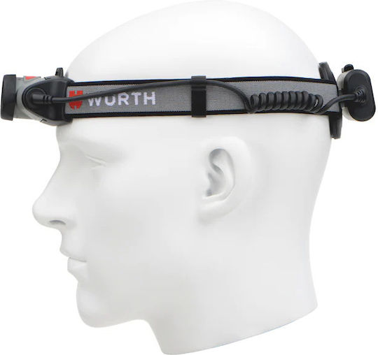 Wurth Headlamp LED IP56 with Maximum Brightness 300lm WH2H