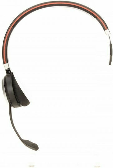 Jabra Evolve 65 SE MS Mono Ασύρματα On Ear Multimedia Ακουστικά με μικροφωνο και σύνδεση USB-A
