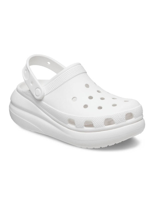 Crocs Classic Crush Anatomic Clogs White