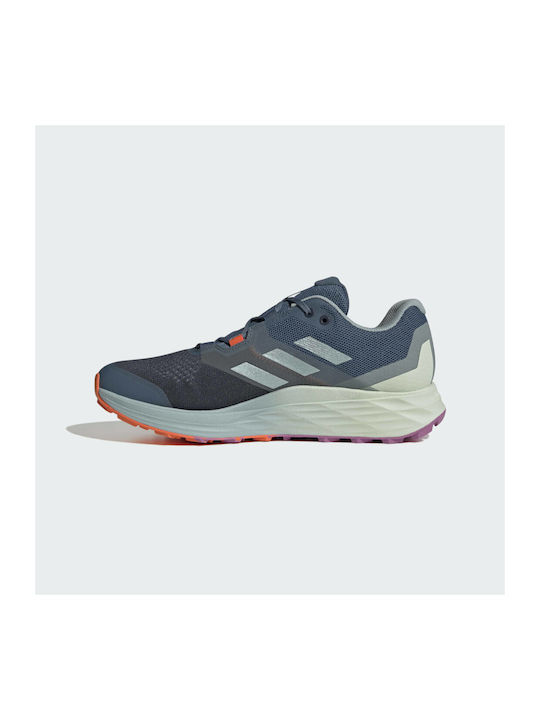 Terrex Two Flow Bărbați Pantofi sport Trail Running Wonder Steel / Magic Grey Met / Impact Orange