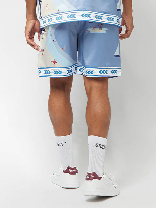 Karl Kani Men's Shorts Light Blue