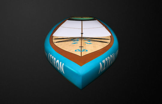 Aztron Europa Bamboo SUP Board with Length 3.81m Blue