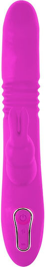 You2Toys Sweet Smile Thrusting Pearl Rabbit Vibrator Δονητής Rabbit 26cm Pink