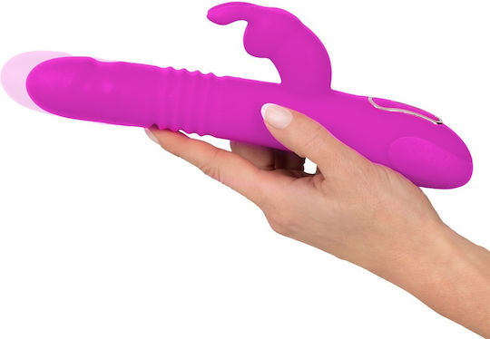 You2Toys Sweet Smile Thrusting Pearl Rabbit Vibrator Δονητής Rabbit 26cm Pink