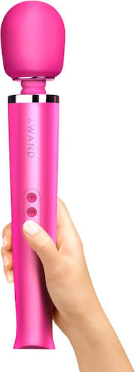 Le Wand Vibrating Massager Vibrator Masaj 6.2cm Magenta