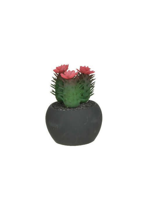 Click Artificial Plant in Small Pot Black/Green 12cm 1pcs