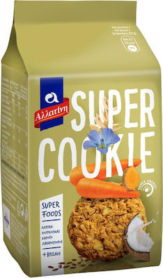 Αλλατίνη Μπισκότα Super με Κομματάκια Carrot & Coconut 180gr