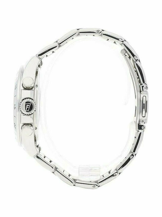 Festina Boyfriend Women's Watch Chronograph with Silver Metal Bracelet
