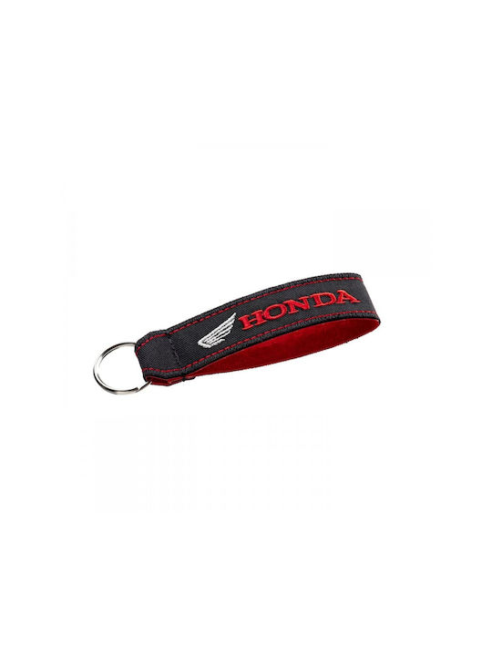 Keychain Honda1 Fabric Black