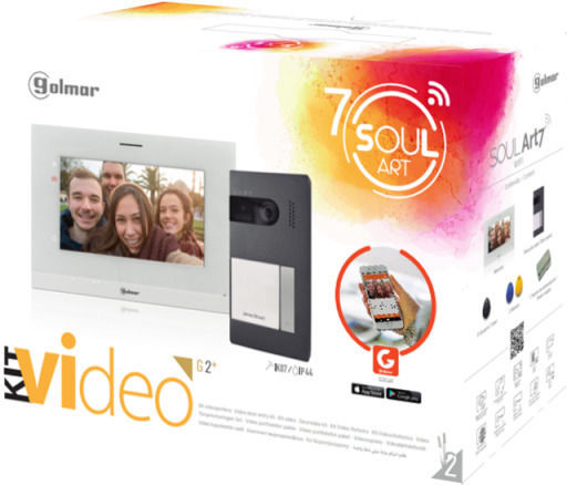 Golmar Set Video Interfon Wi-Fi S5112 ART7W