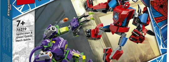 LEGO Spider-Man Spider Man & Green Goblin Mech Battle για 7+ Ετών 296τμχ